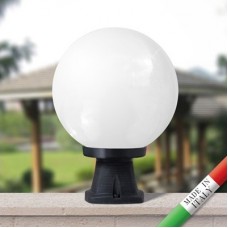 Φωτιστικό Κολωνάκι με ντουί E27 35cm Ρητίνης Μαύρο IP55 Fumagalli 96DISMA250MF/BL